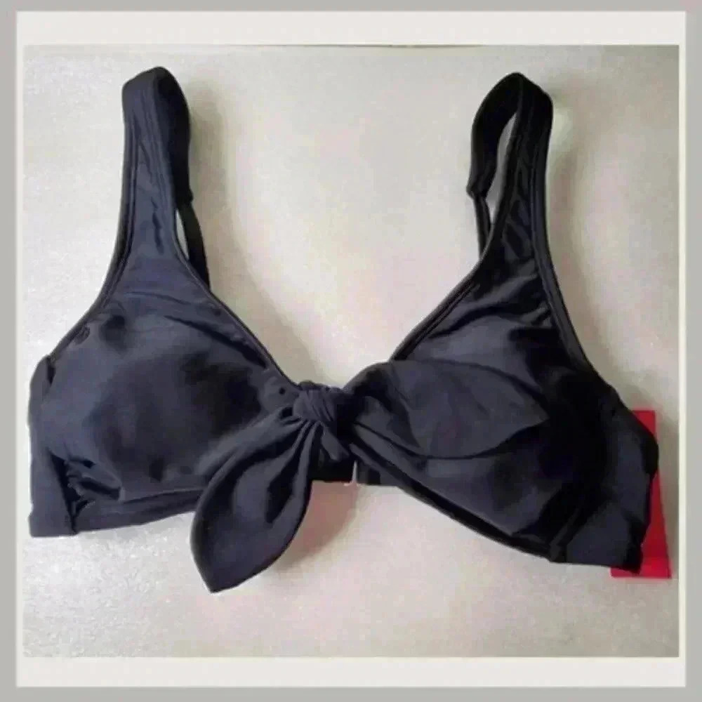 👙✨ Mix & Match Bikini Set – Tie Front Top + Strappy Cheeky Bottoms | Size M - Picture 4 of 8